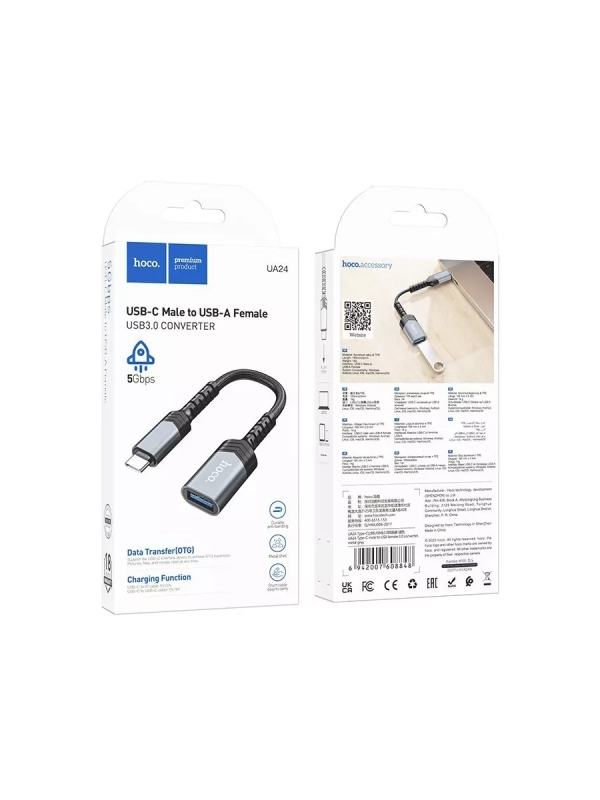 Картридер UA24 OTG для Type-C на USB Картридер UA24 OTG для Type-C на USB