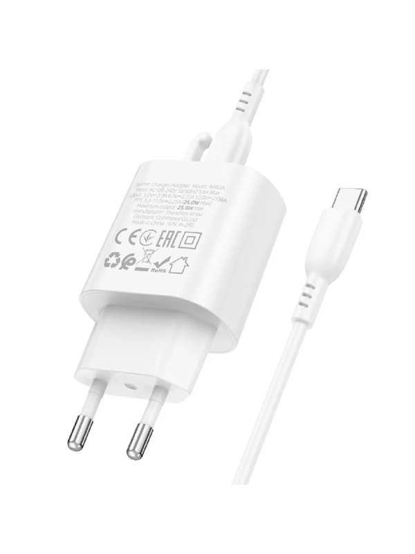 Зарядное устройство для телефона BA82A PD25W Зарядное устройство для телефона BA82A PD25W