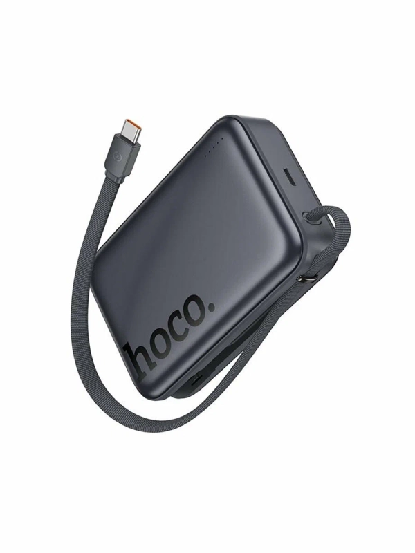 Внешний аккумулятор / повербанк Hoco Q44A 20000mAh PD 45W с функцией Magsafe, встроенный кабель Type-C 45W Внешний аккумулятор / повербанк Hoco Q44A 20000mAh PD 45W с функцией Magsafe, встроенный кабель Type-C 45W