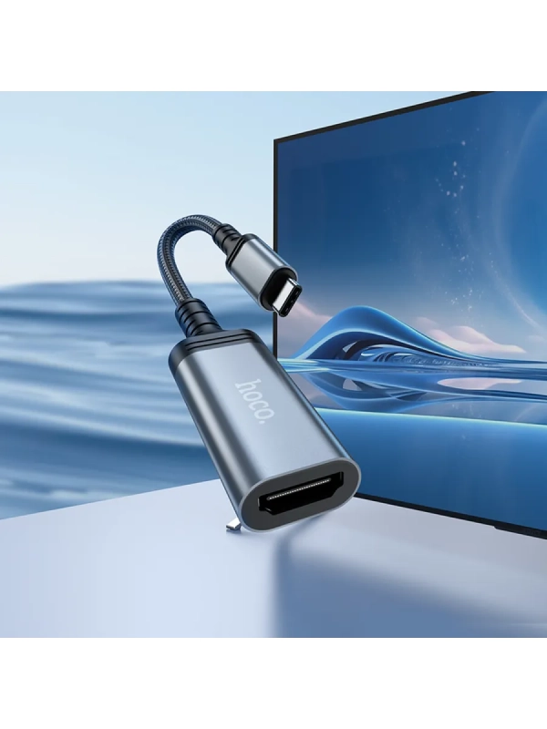 HDMI переходник на Type-C, UA43A, 0.2 метра