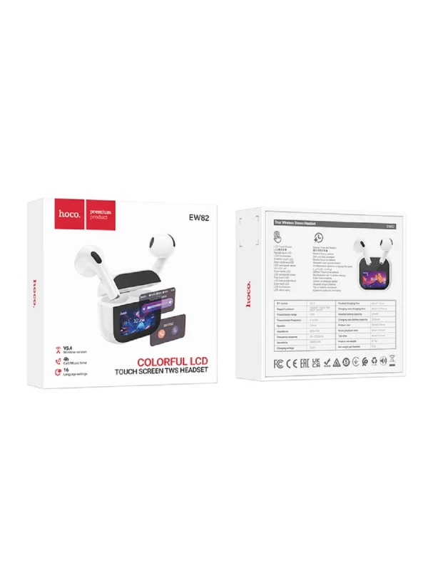 Беспроводные наушники EW82 с дисплеем Беспроводные наушники EW82 с дисплеем
