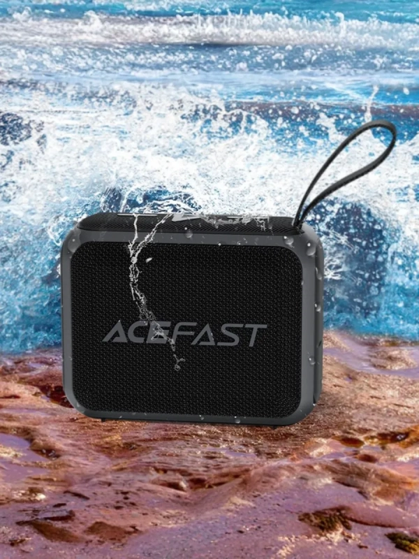 Колонка портативная (Bluetooth+TWS) (черная) ACEFAST K4 GO