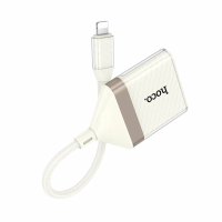 Картридер UA40 OTG 2 в 1 для Lightning на SD/TF