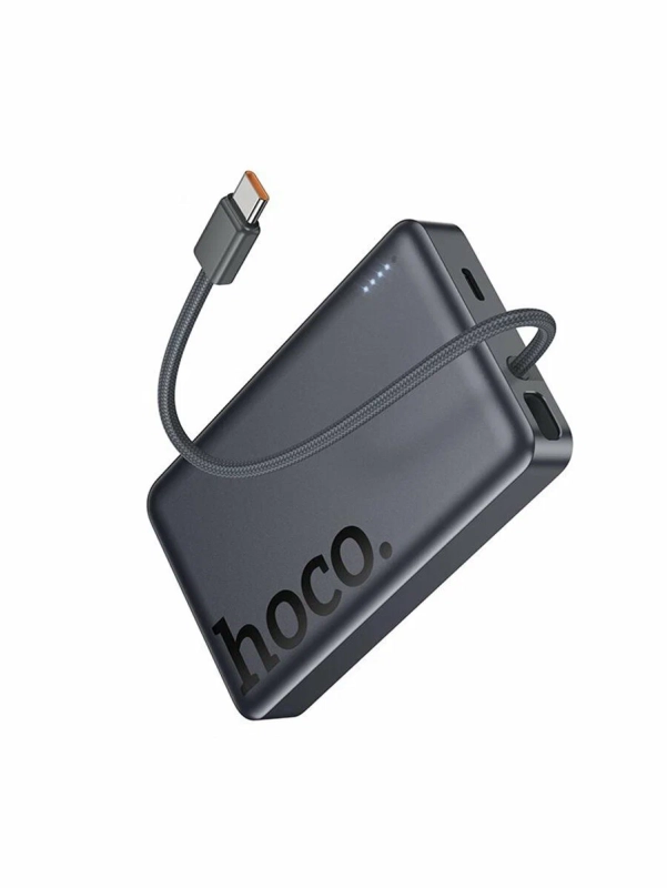 Внешний аккумулятор / повербанк Hoco Q44 10000mAh PD 20W с функцией Magsafe, встроенный кабель Type-C 20W Внешний аккумулятор / повербанк Hoco Q44 10000mAh PD 20W с функцией Magsafe, встроенный кабель Type-C 20W