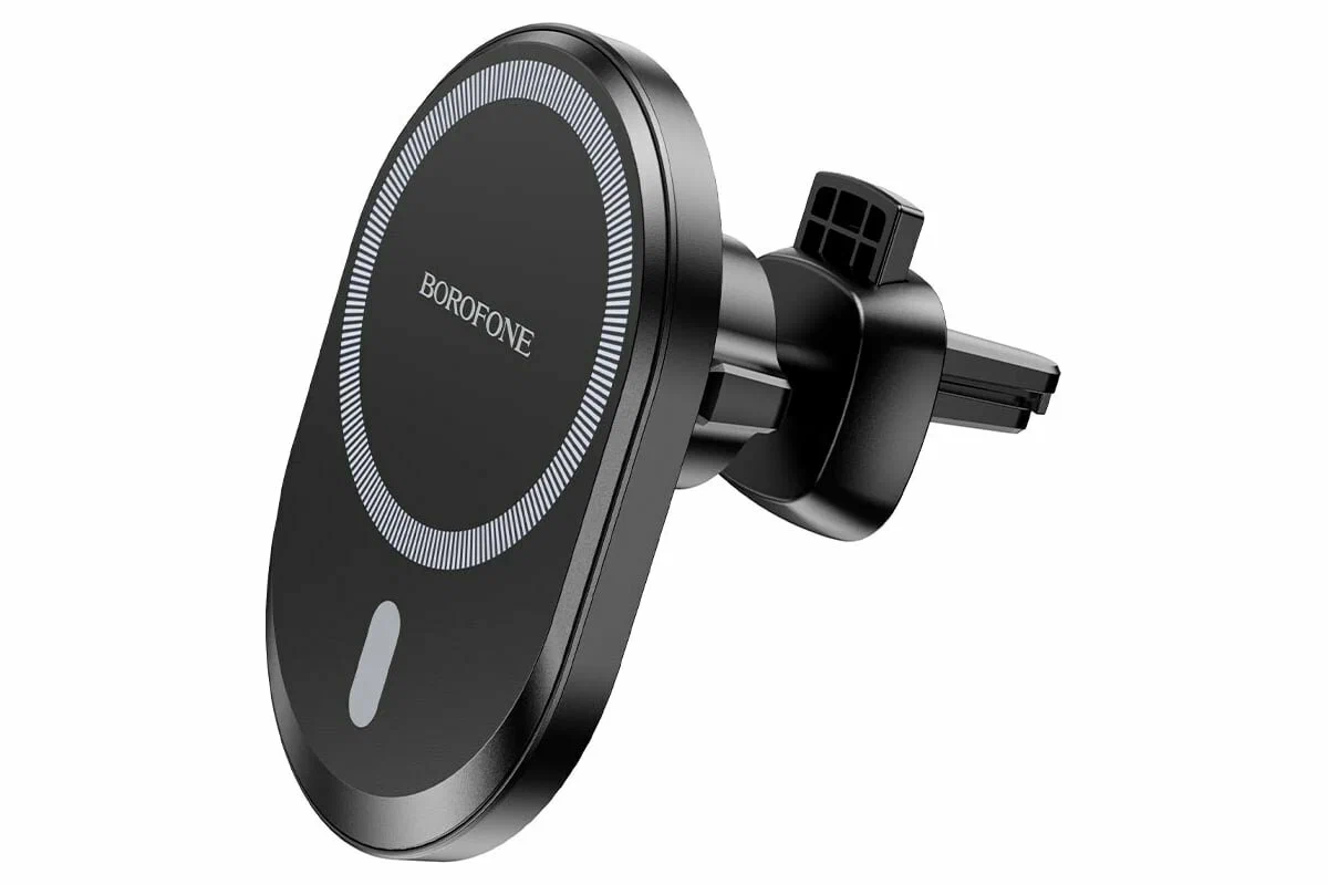 Borofone BH201 Magnetic держатель для автомобиля в воздуховод магнитный 15W черный