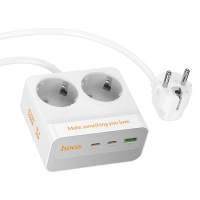 Мульти-функциональный сетевой фильтр с USB,зарядка 30W