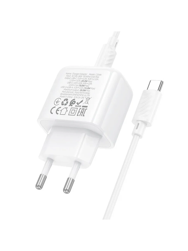 Зарядное устройство, USB 3.0 QC PD 20W кабель Type-C Зарядное устройство, USB 3.0 QC PD 20W кабель Type-C