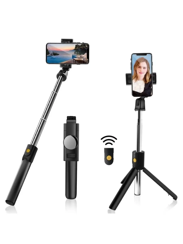 Монопод / трипод /для смартфона с Bluetooth пультом, от 20 см до 70 см Монопод / трипод /для смартфона с Bluetooth пультом, от 20 см до 70 см