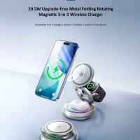 Беспроводная зарядка Remax CW05 3 в1