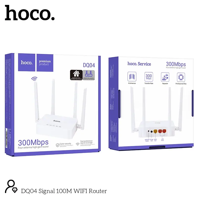 Роутер HOCO DQ04 300Mbps