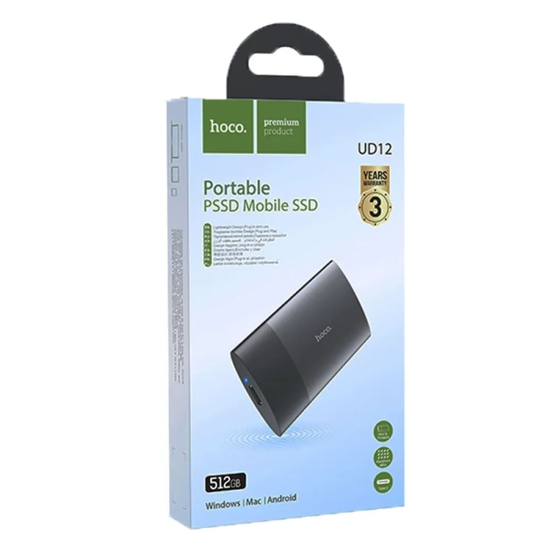 Внешний SSD накопитель 512GB Внешний SSD накопитель 512GB