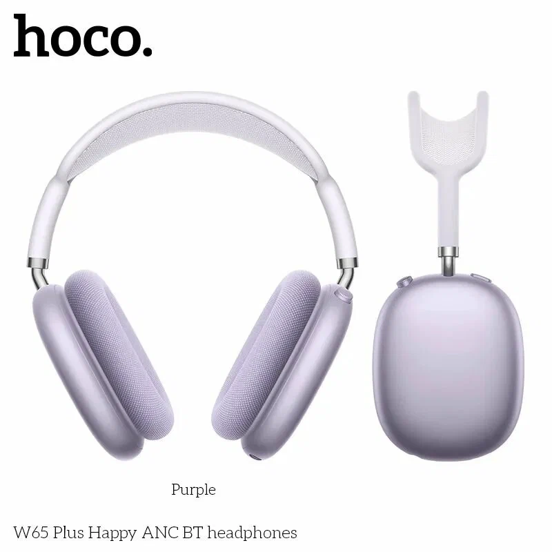 Беспроводные полноразмерные наушники Hoco W65 Plus с активным шумоподавлением