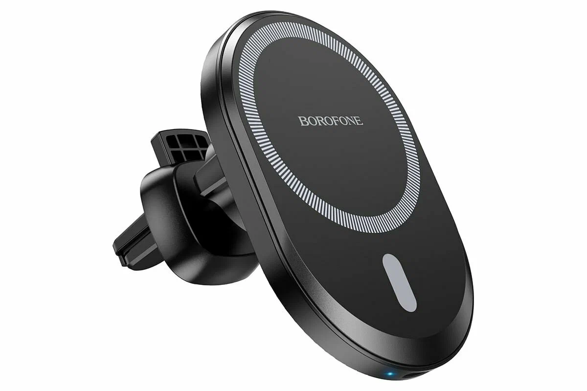 Borofone BH201 Magnetic держатель для автомобиля в воздуховод магнитный 15W черный
