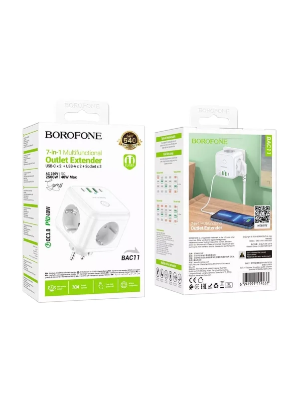 Мультифункциональный разветвитель для розетки Мультифункциональный разветвитель для розетки