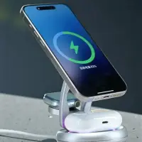 Беспроводная зарядка Remax CW05 3 в1