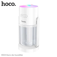 Увлажнитель воздуха Hoco HX34, белый, прозрачный