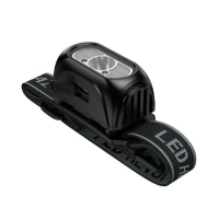 Фонарь налобный аккумуляторный / Cветодиодный 230 люмен, 3 Вт, 500 мАч, USB-C