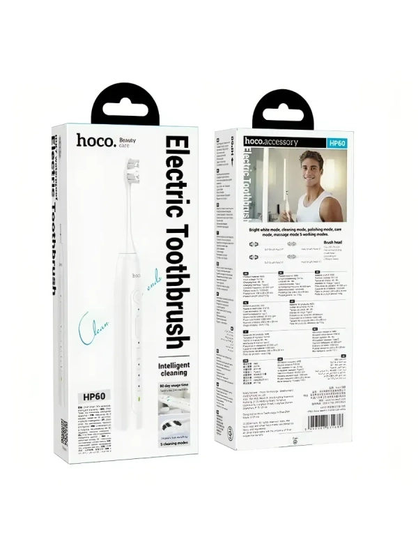 Электрическая зубная щетка Hoco HP60 белый