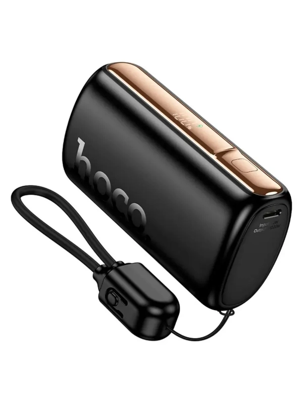 Внешний аккумулятор Hoco Q50 10000 mAh (20W, PD, Type-C, кабель Type-C-Lightning, LED)