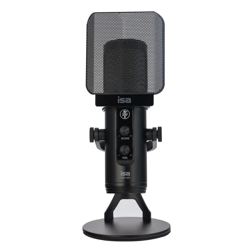 Микрофон игровой для стриминга RGB с подсветкой WM-U60 ISA