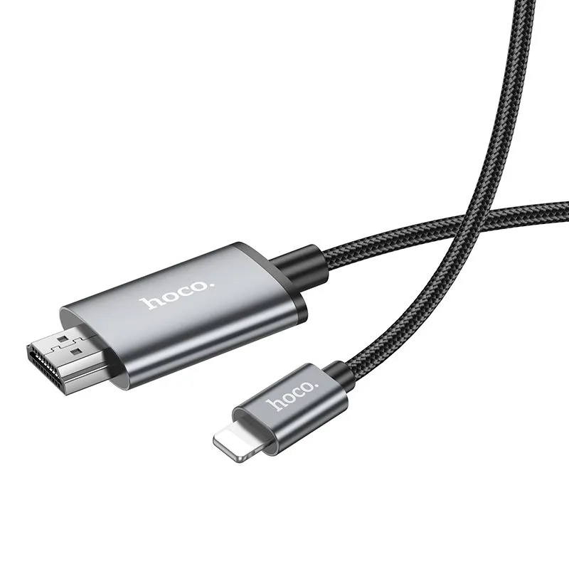 Кабель HOCO UA27 Lightning выход на HDMI - 2 метра 1080P