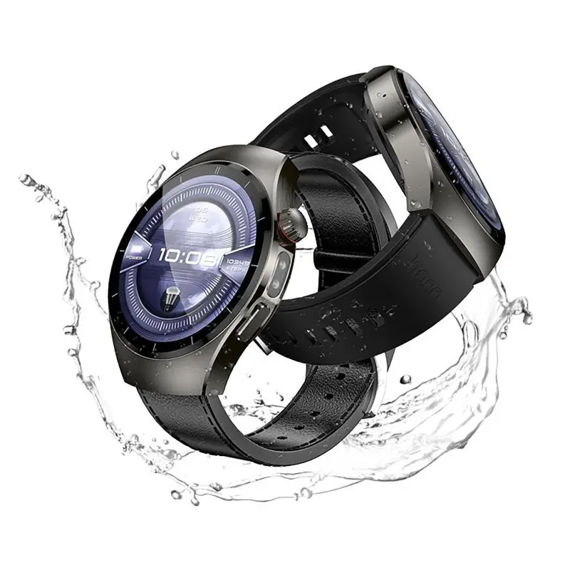 Умные часы HOCO Y40 (1.53"/315mAh/IP68/функция звонка/Уведомления/Bluetooth) черные