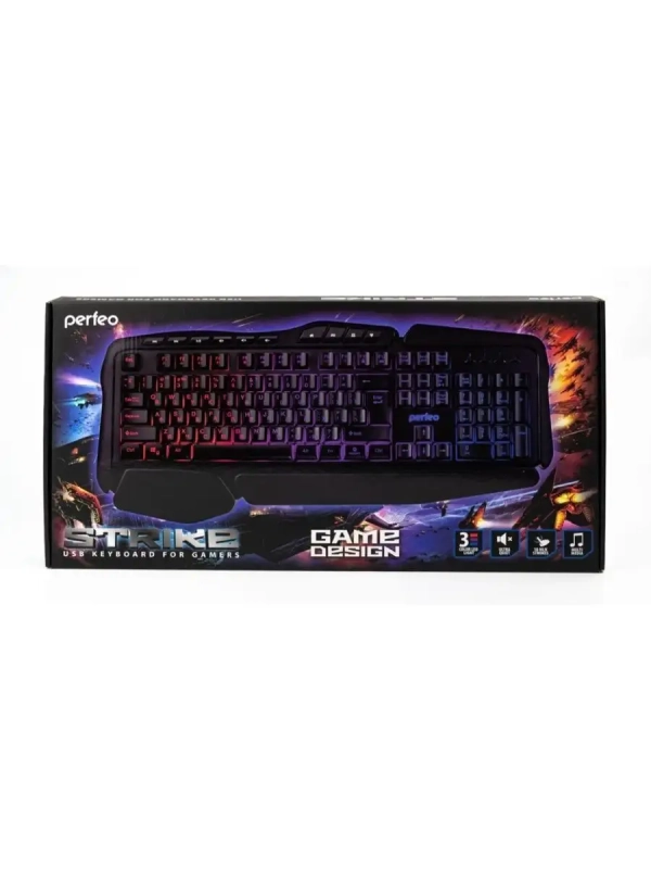 Игровая клавиатура Perfeo Strike PF-A4390 (геймерская)