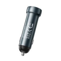 Автомобильное заряд. устр. Hoco Z54 2USB 15.5W серый