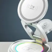 Беспроводная зарядка Remax CW05 3 в1