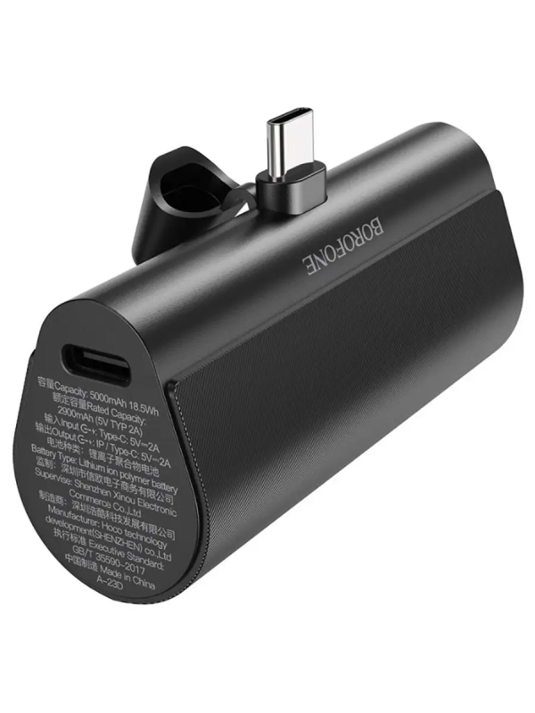 Портативный PowerBank с подставкой Borofone BJ35 Type-C Портативный PowerBank с подставкой Borofone BJ35 Type-C