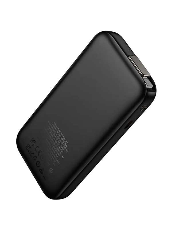 Универсальный Доп. Аккумулятор 10000mAh, Q51, HOCO, выход 1 PD (20W), кабель-рулетка Type-C