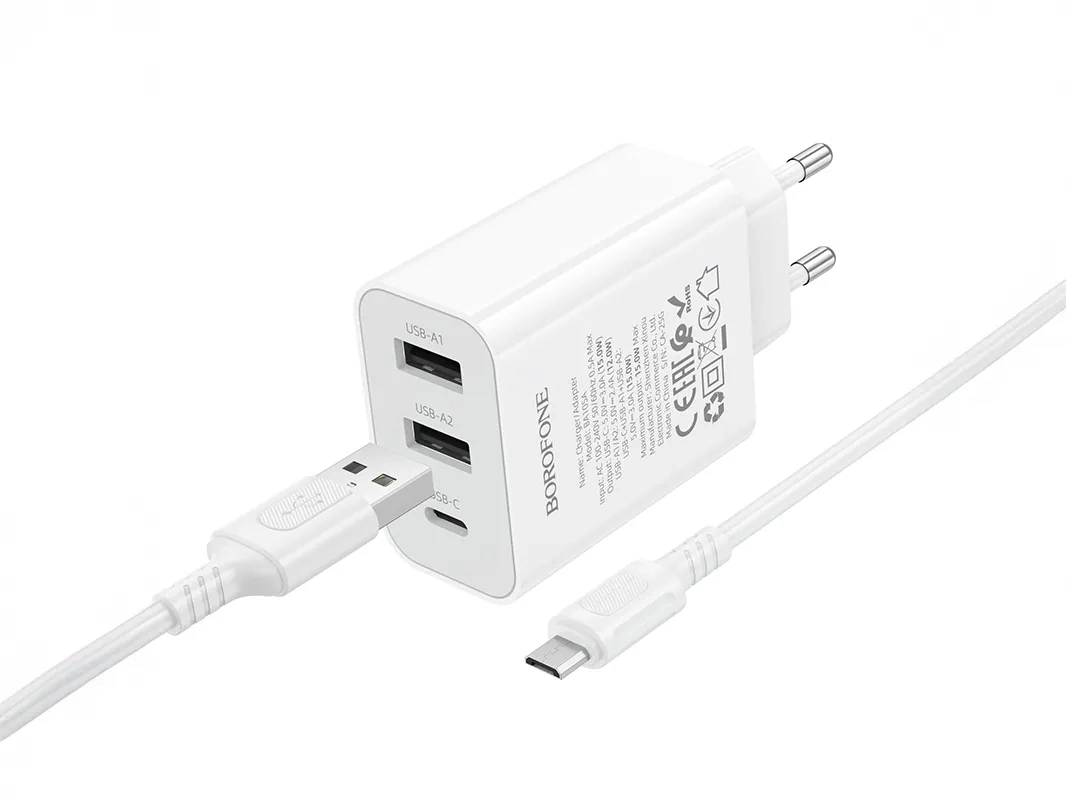 Зарядное устройство на Type-C Borofone BA105A