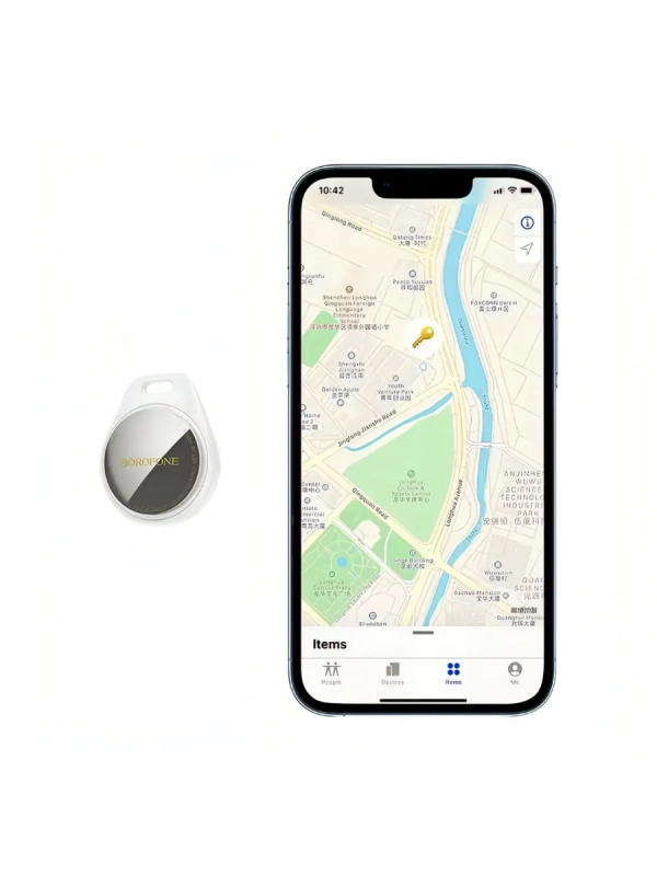 GPS-Трекер BOROFONE BC100 для iPhone, белый