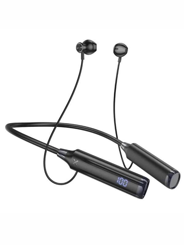 Беспроводные наушники BOROFONE BE64 Perfect neckband черный Беспроводные наушники BOROFONE BE64 Perfect neckband черный