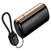 Внешний аккумулятор Hoco Q50 10000 mAh (20W, PD, Type-C, кабель Type-C-Lightning, LED)