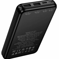 Внешний АКБ пауэр банк HOCO J165 10000mAh черный