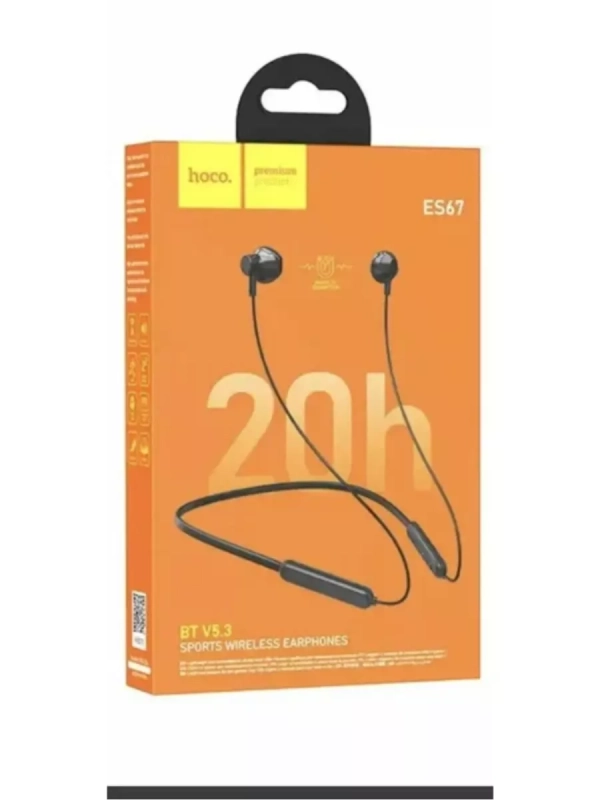 Bluetooth-наушники спортивные вкладыши с дугой ES67 Bluetooth-наушники спортивные вкладыши с дугой ES67