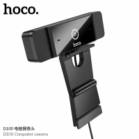 Экшн-камера Hoco D100, 15-19.9 Мп, USB 3.0, крепление на мониторе, черный