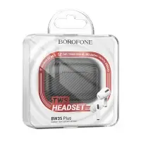Наушники внутриканальные Bluetooth TWS BOROFONE BW35 Plus Наушники внутриканальные Bluetooth TWS BOROFONE BW35 Plus