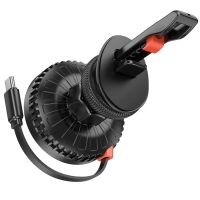 Автомобильный держатель Borofone BH207,15Вт, черный