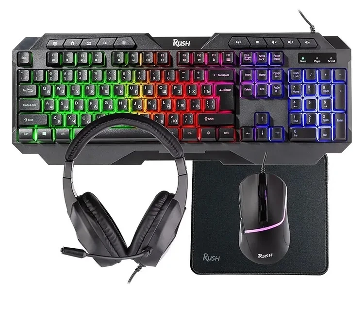 Игровой набор Smartbuy F10 черный