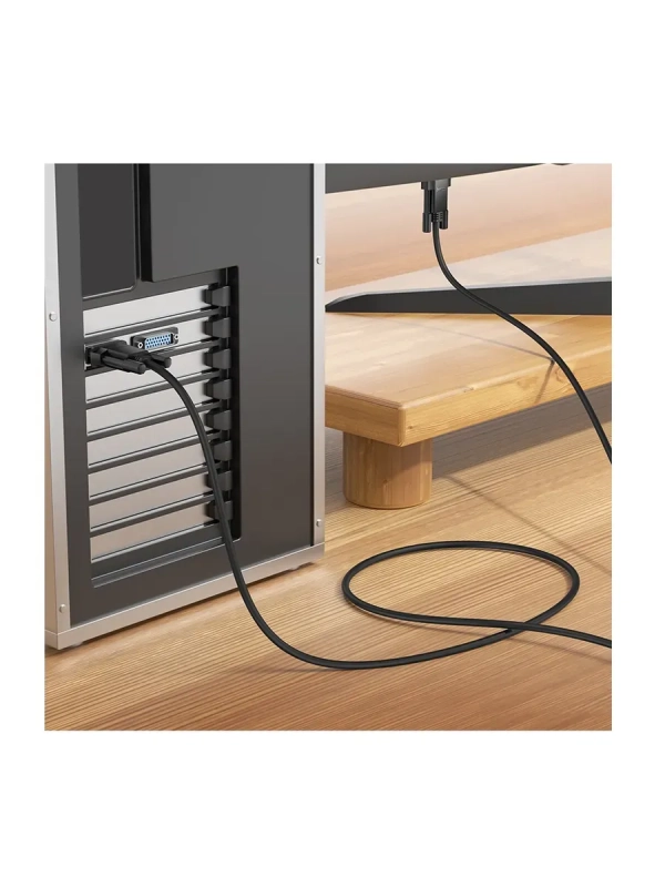 Кабель HOCO US11 VGA to VGA , male-to-male HD (1080p) 1 метр