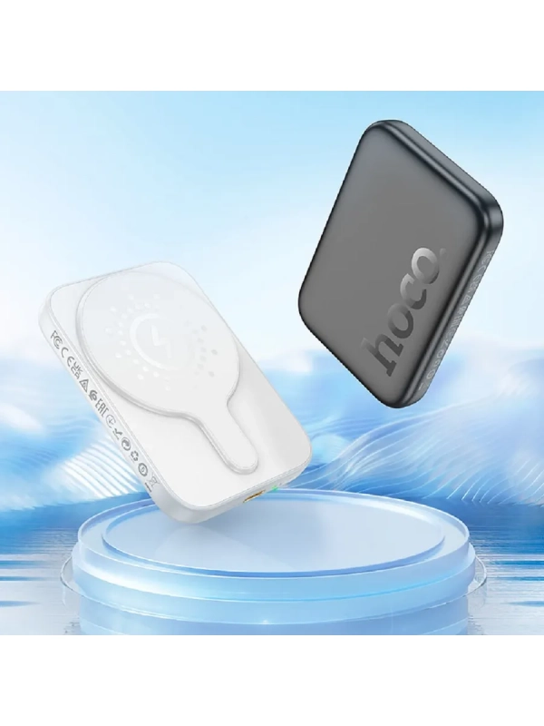 Пауэрбанк Hoco J117 5000 mAh с беспроводной зарядкой Пауэрбанк Hoco J117 5000 mAh с беспроводной зарядкой
