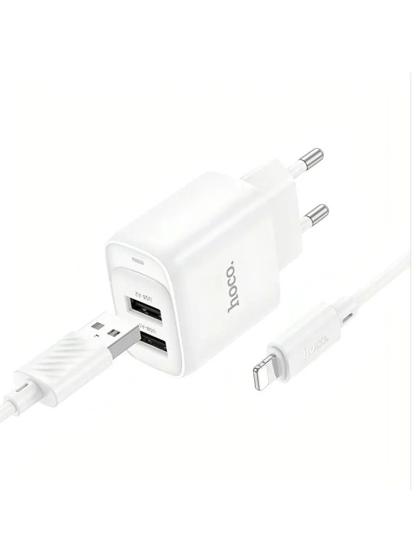 Сетевое зарядное устройство CS51A с кабелем lightning Сетевое зарядное устройство CS51A с кабелем lightning