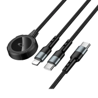 Док-станция для часов с кабелем на 2 разъема Док-станция для часов с кабелем на 2 разъема