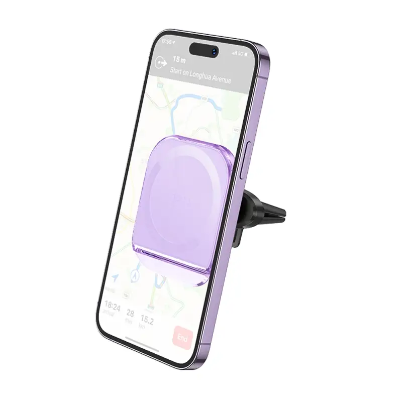 Держатель автомобильный HOCO H42 Crystal ring