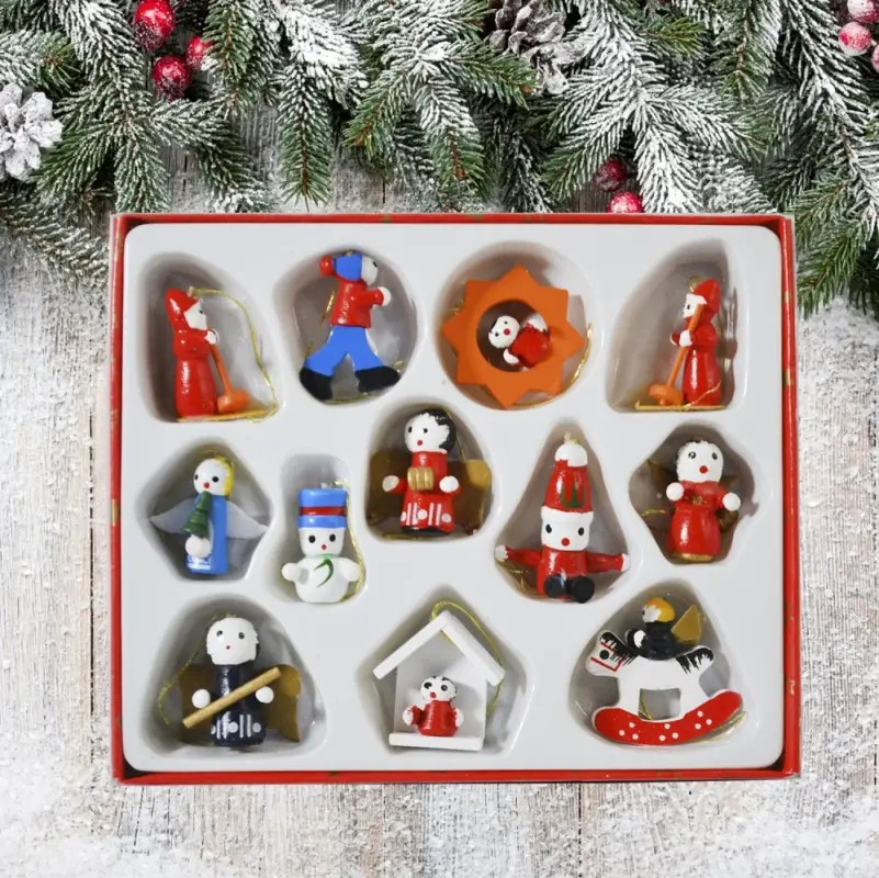 Набор ёлочных игрушек 12 штук Набор ёлочных игрушек 12 штук