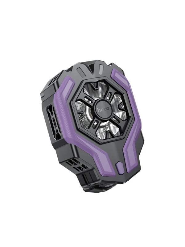 Вентилятор охлаждения Hoco GM26, для телефона, черный, 3 скорости, цифровой дисплей температуры