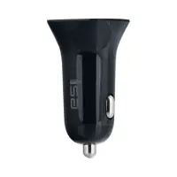 Автомобильное зарядное устройство с кабелем USB на MicroUSB + 2 USB 2.4A AZ14 ISA черное