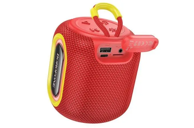 Блютуз колонка беспроводная BR39 красный